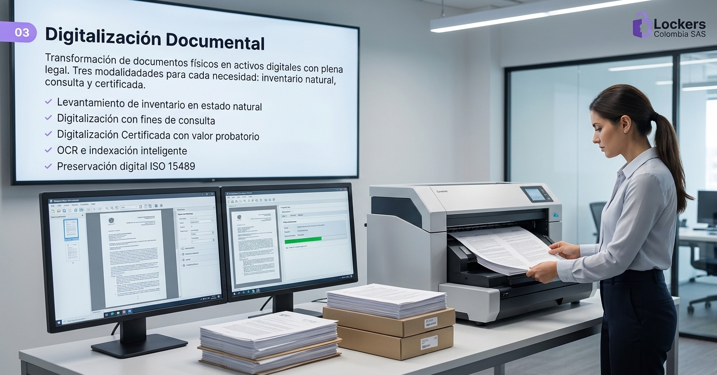 Digitalización documental